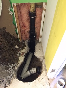 Sewer drain replacement