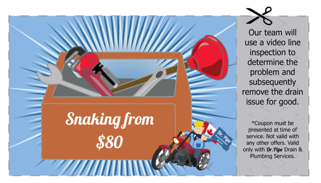 coupon on drain and plumbing services