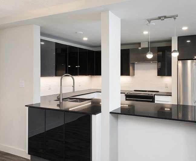 after plumbing renovation in the apartment