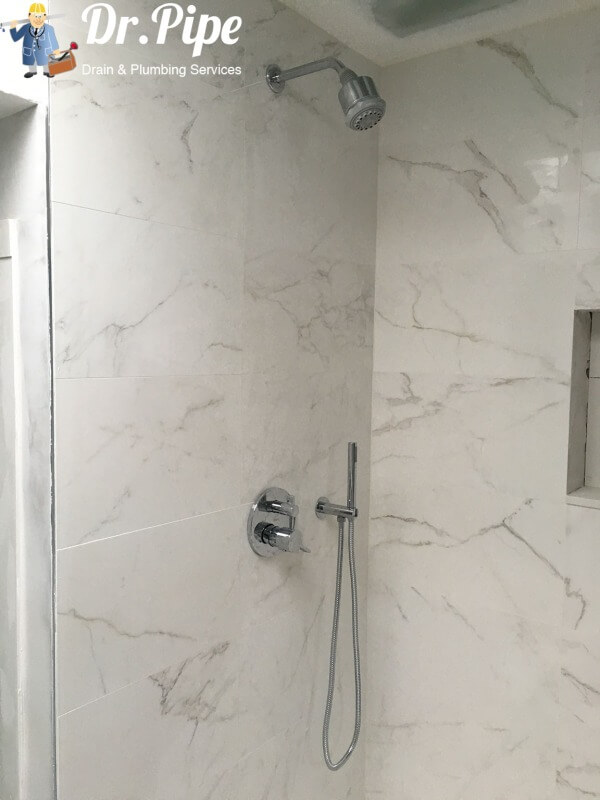 Custom build shower installation Ottawa
