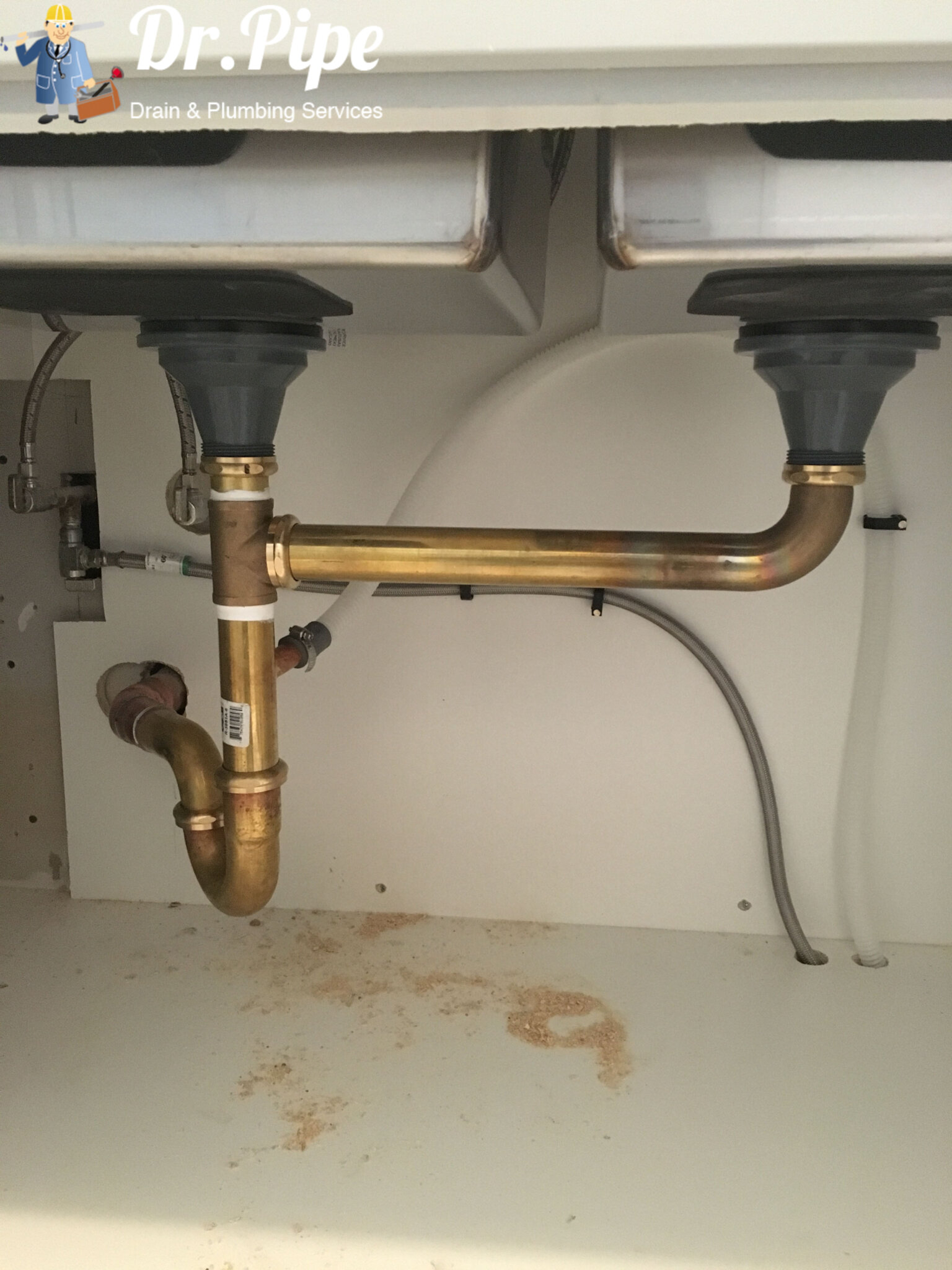 Kitchen Sink Plumbing Rough In In a Condo Project with Photos