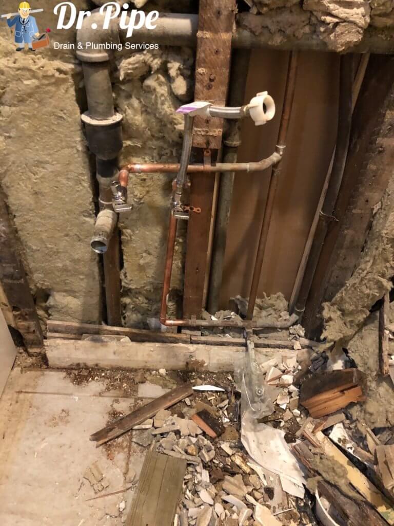 plumbing renovation