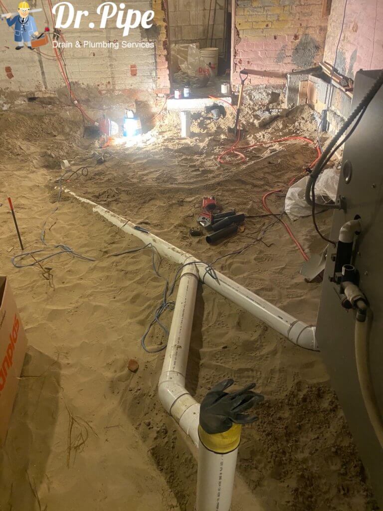 full underground drain replacement Ottawa