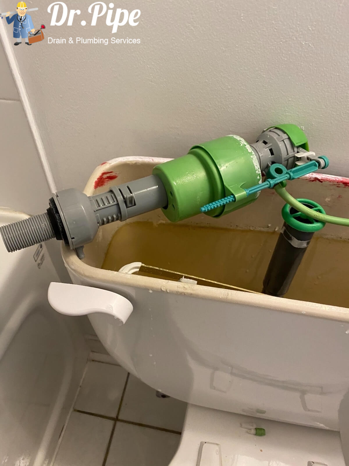 Toilet Plumbing Repair Project Dr.Pipe Drain and Plumbing Ottawa