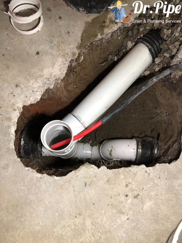 backwater valve installation