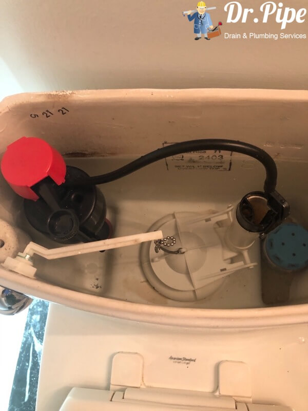 toilet plumbing repair