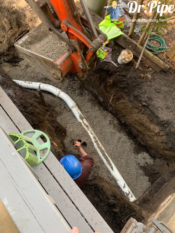 underground drain repair