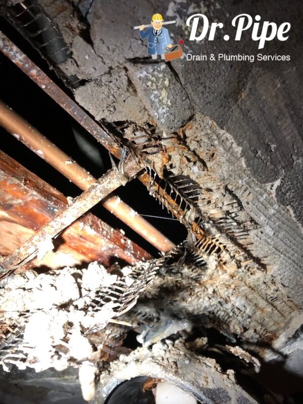 basement leak investigation and repair