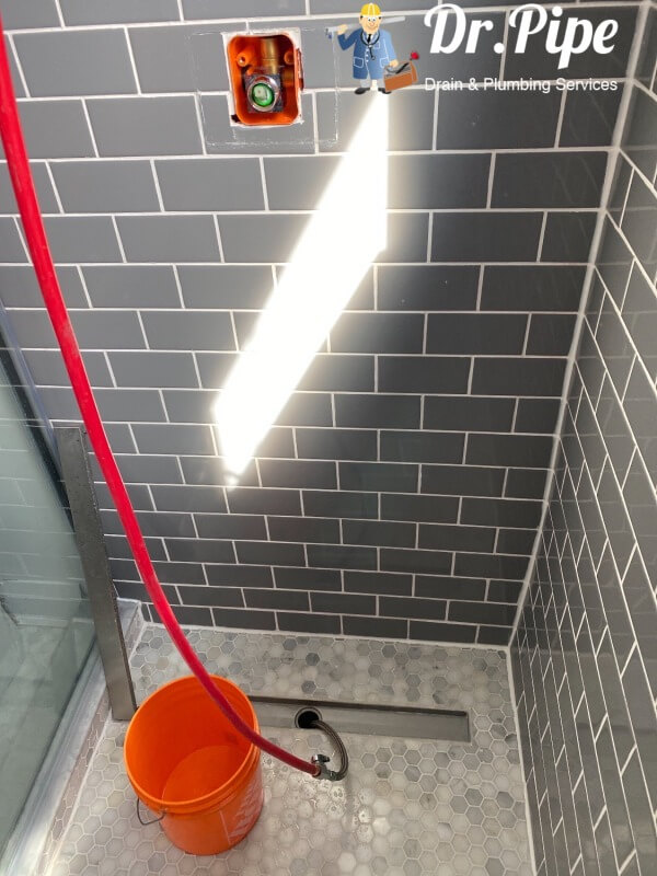 full shower functionality test
